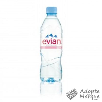 Evian Eau minérale naturelle La bouteille de 50CL