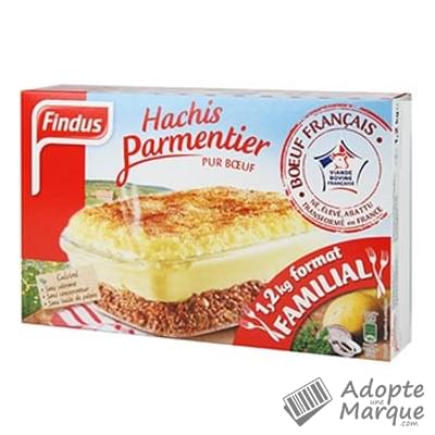 Findus Hachis Parmentier Pur Bœuf "La boîte de 1,2KG"