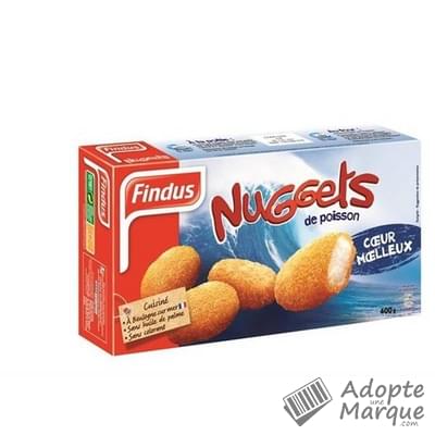 Findus Nuggets de Poisson La boîte de 400G