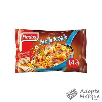 Findus Paëlla Royale "Le sachet de 1,4KG"