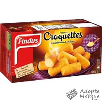 Findus Pommes Croquettes La boîte de 500G