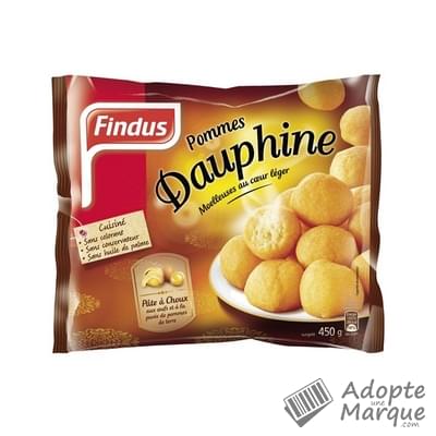 Findus Pommes Dauphine Le sachet de 450G
