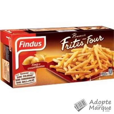 Findus Pommes Frites La boîte de 450G