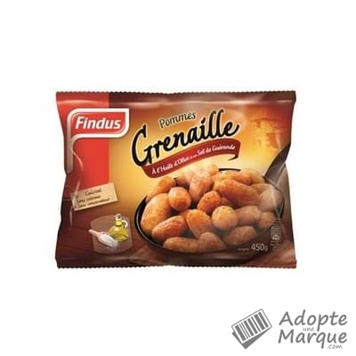 Findus Pommes Grenailles à l'Huile d'Olive & Sel de Guérande Le sachet de 450G