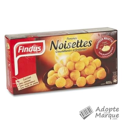Findus Pommes Noisettes La boîte de 400G