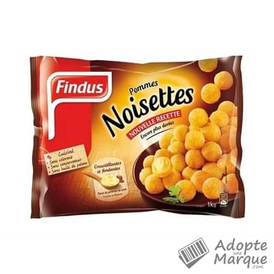 Findus Pommes Noisettes Le sachet de 15KG