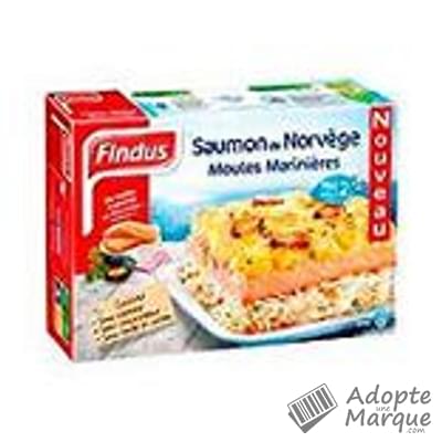 Findus Saumon de Norvège Moules Marinières La boîte de 600G