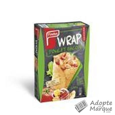 Findus Wrap Poulet Bacon Les 2 wraps de 150G