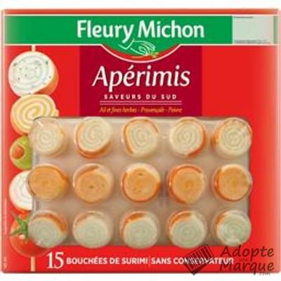 Fleury Michon Apérimis - Bouchées de Surimi Saveurs du Sud La boîte de 15 bouchées - 100G