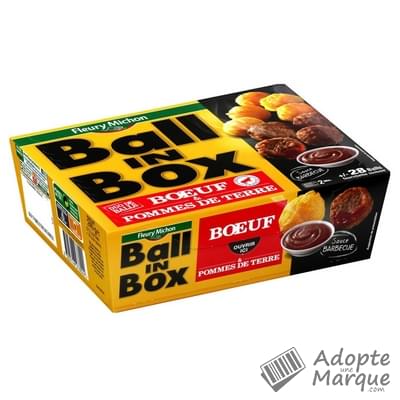 Fleury Michon Ball in Box - Bœuf & Pommes de terre La boîte de 240G