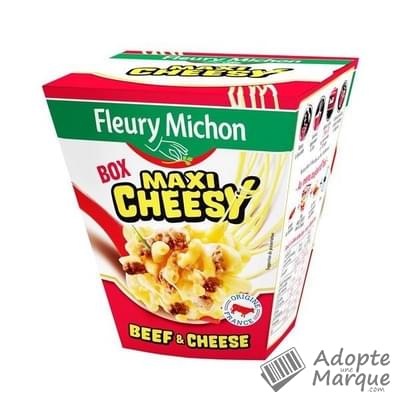 Fleury Michon Box Vraiment Maxi Cheesy - Beef & Cheese La box de 300G