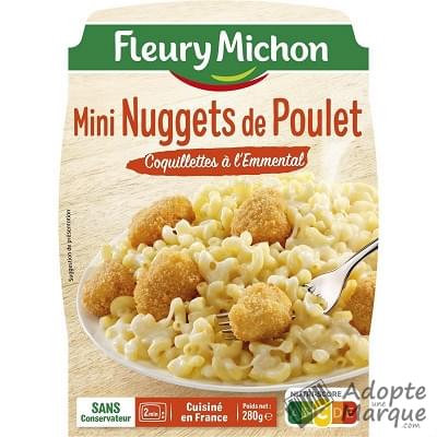Fleury Michon Mini Nuggets & Coquillettes à l'Emmental La barquette de 280G