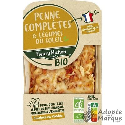 Fleury Michon Pennes complètes & Légumes du Soleil Bio La barquette de 300G