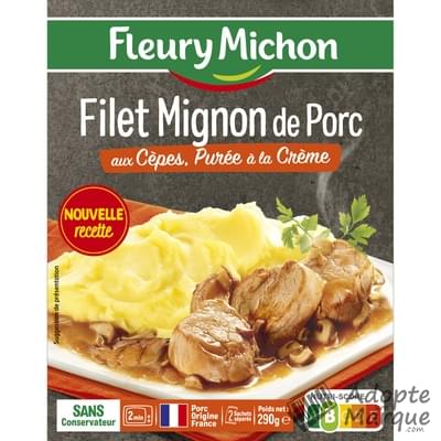 Fleury Michon Recettes de l'Atelier - Filet mignon de Porc & Ecrasé de Pommes de terre La barquette de 290G