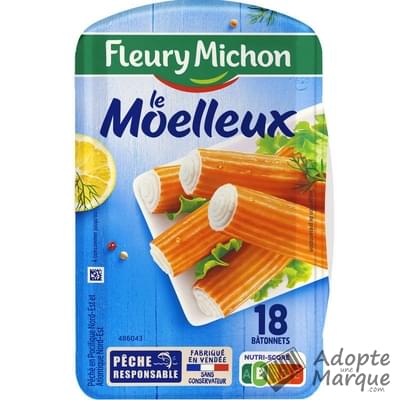 Fleury Michon Surimi le Bâtonnet Moelleux Les 18 bâtonnets - 288G