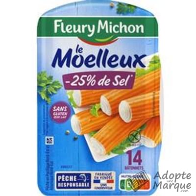 Fleury Michon Surimi le Bâtonnet Moelleux -25% de Sel en moins Les 14 bâtonnets - 230G