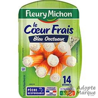 Fleury Michon Surimi le Cœur Frais Saison (Bleu Onctueux) Les 14 bâtonnets - 224G