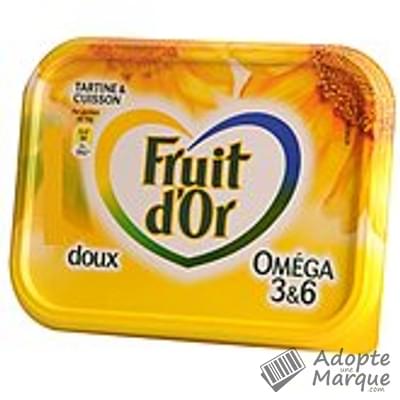 Fruit d'Or Margarine Oméga 3&6 Doux - 60%MG La barquette de 1KG