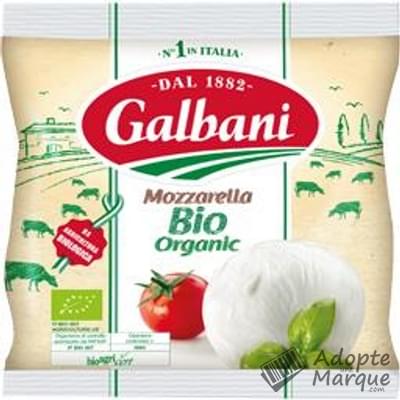 Galbani Mozzarella Bio 16%MG Le sachet de 125G