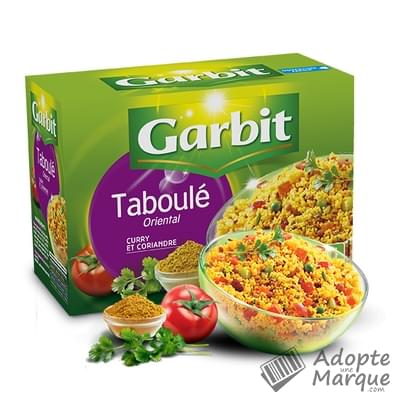 Garbit Taboulé Oriental Curry & Coriandre La boîte de 525G