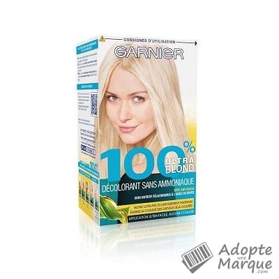 Garnier 100% Ultra Blond - Décolorant sans Ammoniaque La boîte