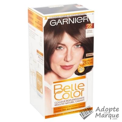 Garnier Belle Color - Coloration 22 Châtain naturel La boîte