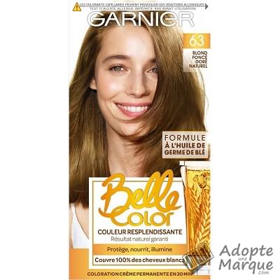 Garnier Belle Color - Coloration 63 Blond foncé doré naturel La boîte