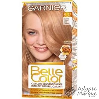Garnier Belle Color - Coloration 8.32 Blond clair miel crème  La boîte