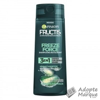 Garnier Fructis Freeze Force - Shampooing Effet froid -2°C Le flacon de 250ML