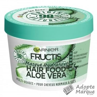 Garnier Fructis Hair Food - Masque hydratant multi-usages à l'Aloé Vera Le pot de 390ML