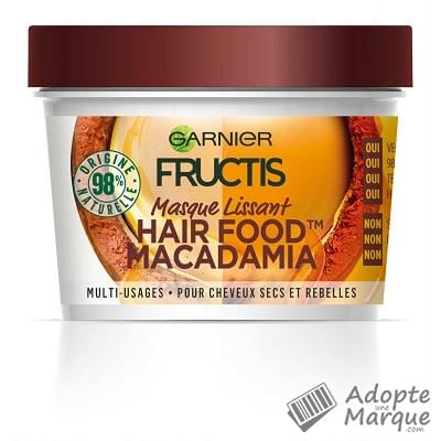 Garnier Fructis Hair Food - Masque lissant multi-usages à la Macadamia Le pot de 390ML