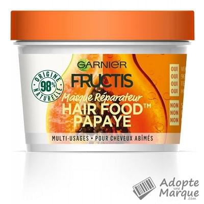 Garnier Fructis Hair Food - Masque réparateur multi-usages à la Papaye Le pot de 390ML