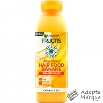 Garnier Fructis Hair Food - Shampooing nourrissant à la Banane Le flacon de 350ML