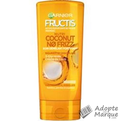 Garnier Fructis Nutri Coconut No Frizz - Soin Démêlant fortifiant Le flacon de 200ML