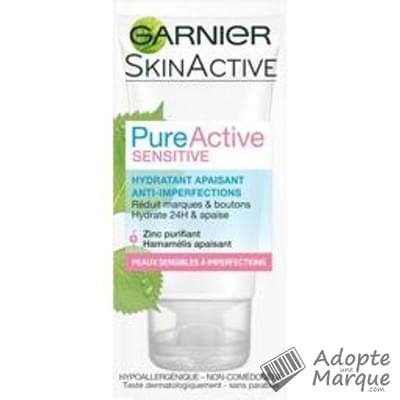 Garnier PureActive Sensitive - Hydratant Apaisant Anti-imperfections Le tube de 50ML