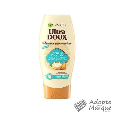 Garnier Ultra DOUX - Shampooing Crème Nutrition Richesse d'Argan Le flacon de 250ML