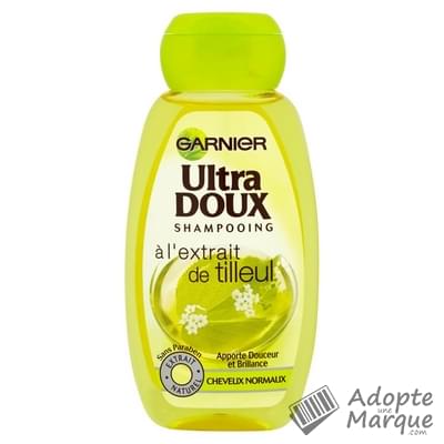 Garnier Ultra DOUX - Shampooing à l'Extrait de Tilleul  Le flacon de 250ML