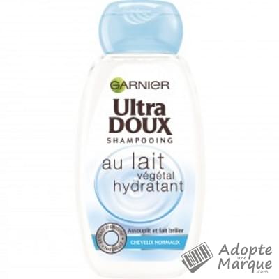 Garnier Ultra DOUX - Shampooing au Lait Végétal hydratant Le flacon de 250ML