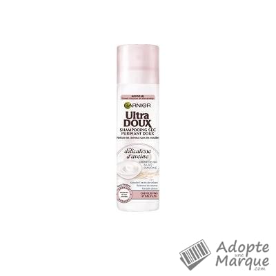 Garnier Ultra DOUX - Shampooing sec purifiant doux Délicatesse d'Avoine Le spray de 150ML