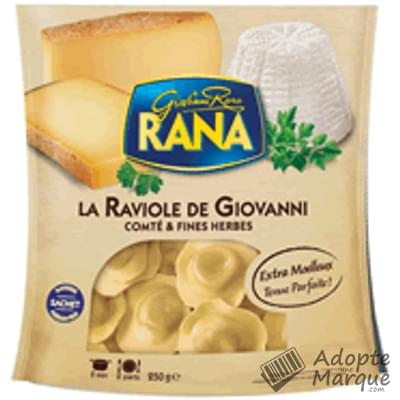 Giovanni Rana La Raviole de Giovanni : Comté & Fines Herbes Le sachet de 250G