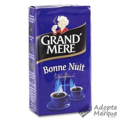 Grand' Mère Café moulu Décaféiné - Bonne Nuit Le paquet de 250G