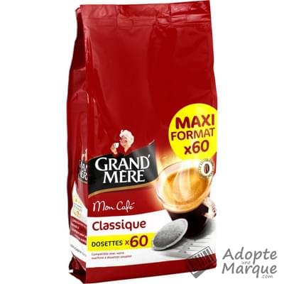 Grand' Mère Dosettes de café souples - Classique Les 60 dosettes - 420G