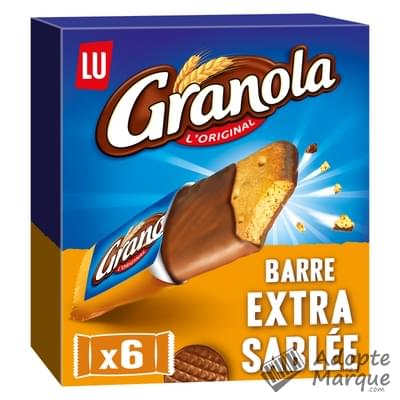 Granola Barre Extra Sablée Le paquet de 6 barres - 168G