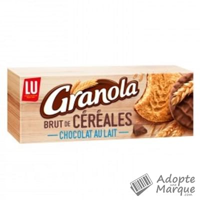 Granola Biscuits Brut de Céréales au Chocolat au Lait Le paquet de 168G