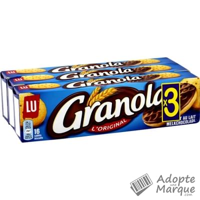 Granola Biscuits Sablés au Chocolat au Lait Les 3 paquets de 200G