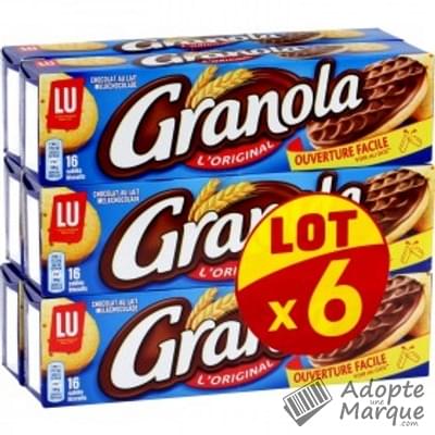 Granola Biscuits Sablés au Chocolat au Lait Les 6 paquets de 200G