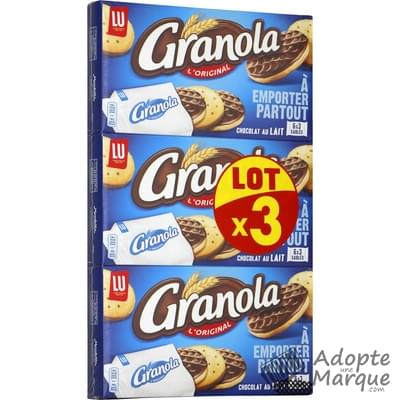 Granola Biscuits Sablés au Chocolat au Lait Pocket Les 3 paquets de 225G
