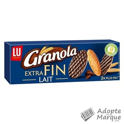 Granola Biscuits Sablés Extra Fin au Chocolat au Lait Le paquet de 170G