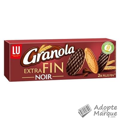 Granola Biscuits Sablés Extra Fin au Chocolat Noir Le paquet de 170G