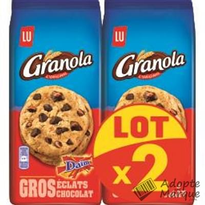 Granola Cookies Chocolat & Daim Les 2 paquets de 184G